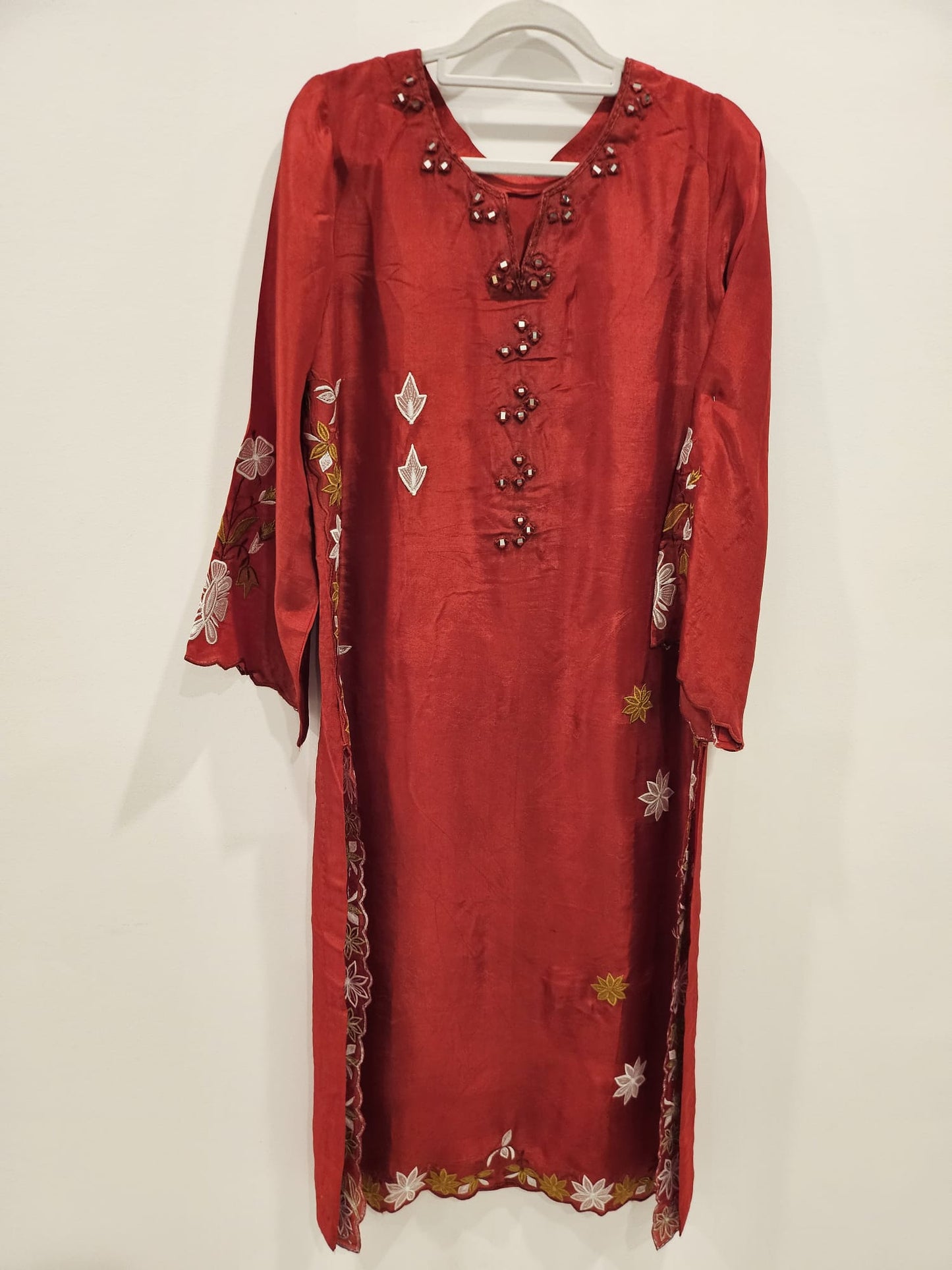 3 Pc Pure Silk Dress
