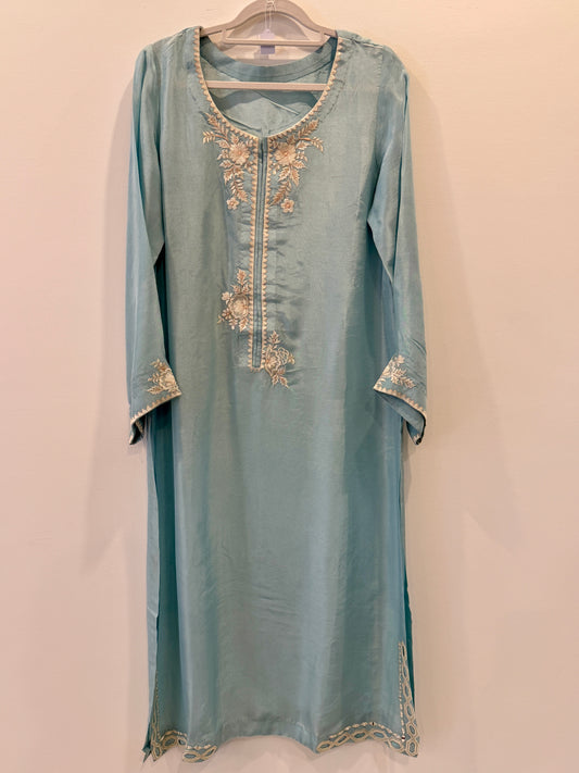 3 Pc Pure Silk Dress