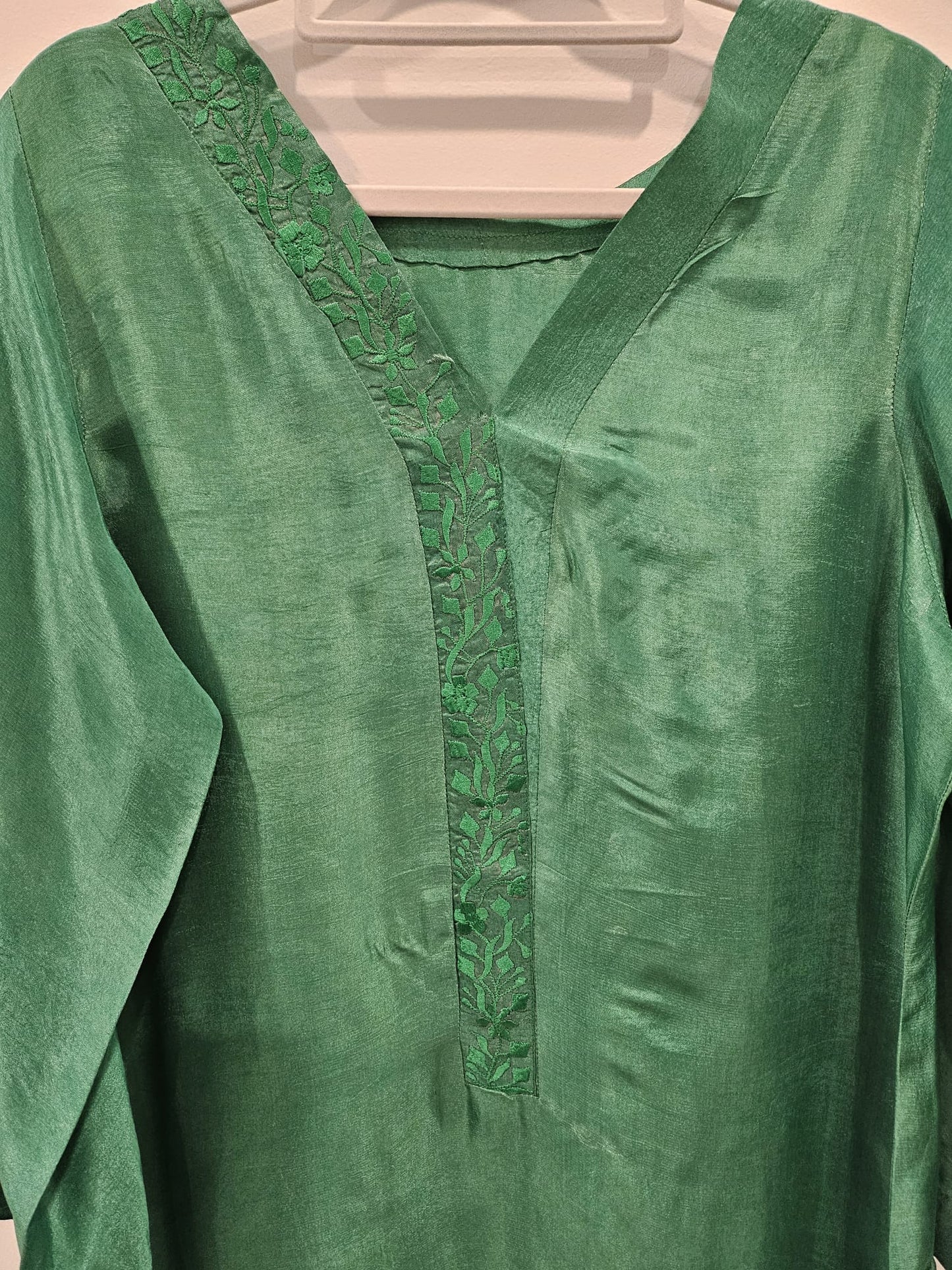 3 Pc Pure Silk Dress
