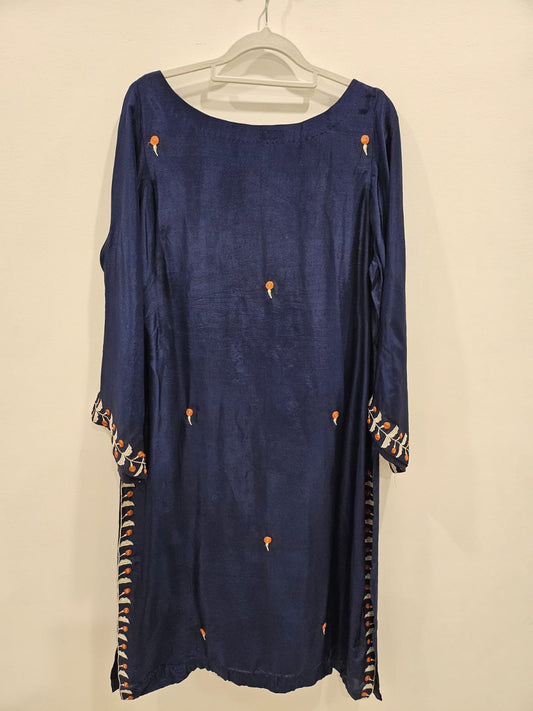 3 Pc Pure Silk Dress