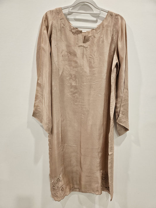 3 Pc Pure Silk Dress