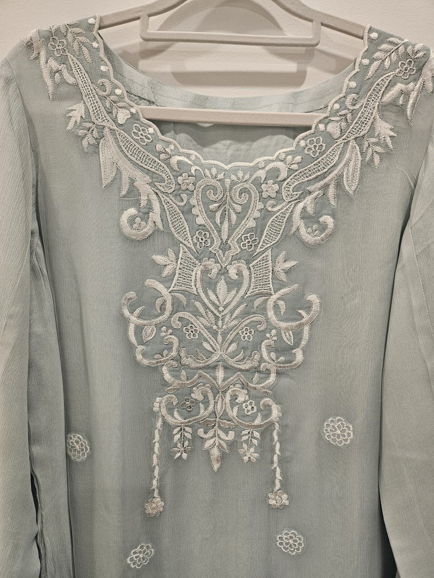 3 Pc Chiffon Dress