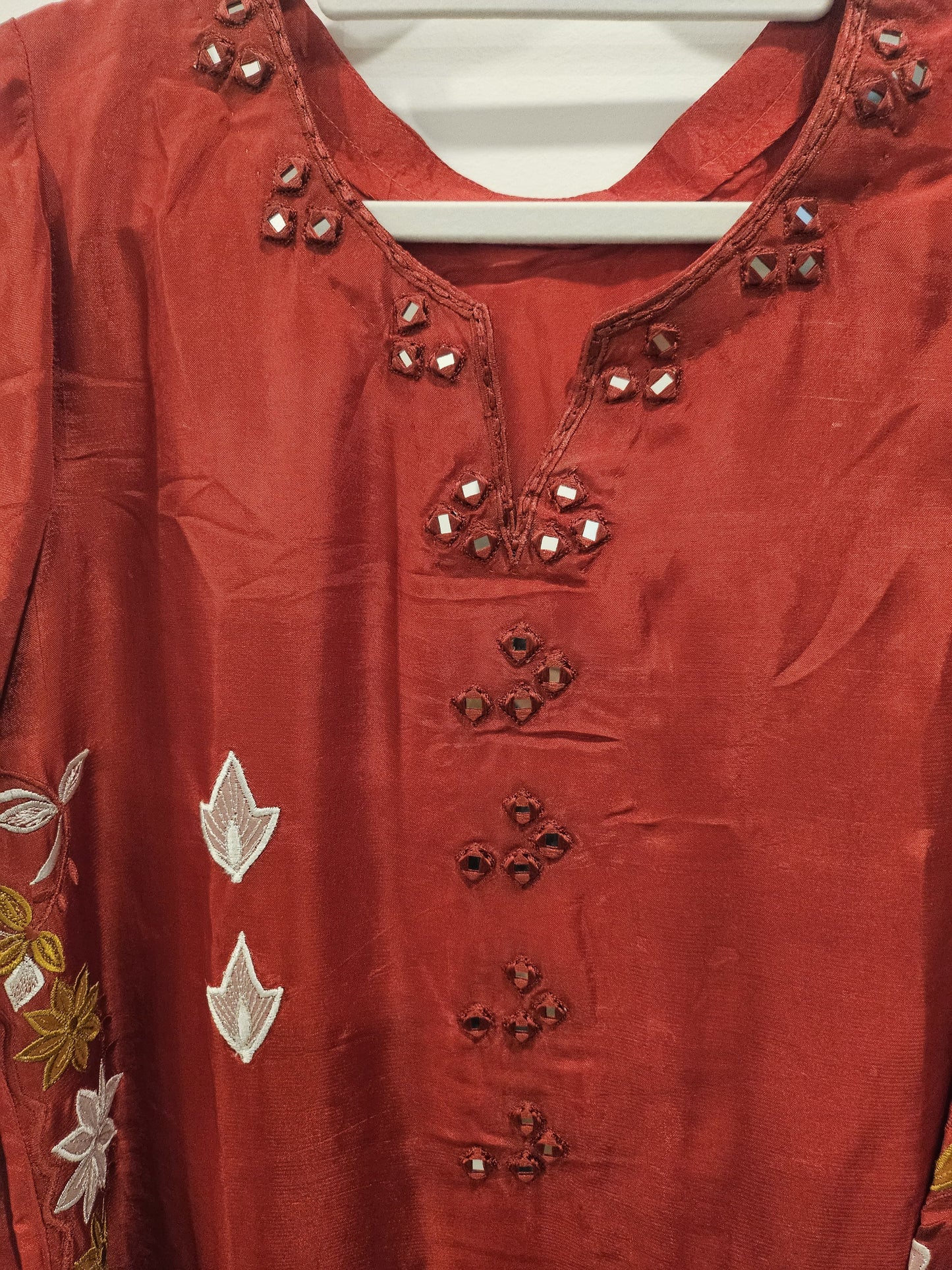3 Pc Pure Silk Dress